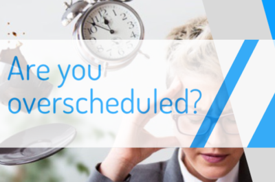 Are you overscheduled?