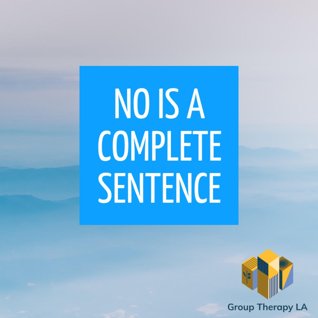 NO is a complete sentence