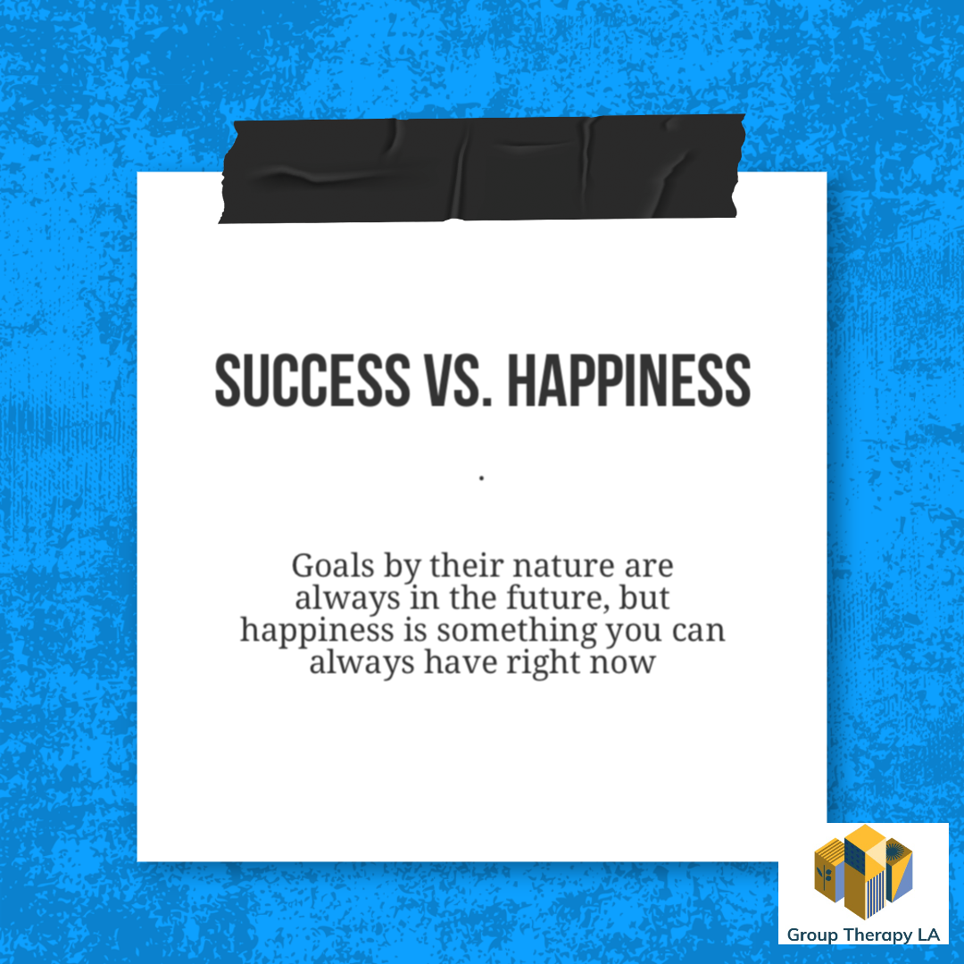 Success vs. Happiness