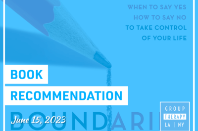 Book Recommendation: Boundaries